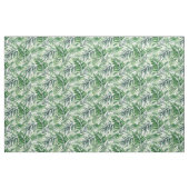 Green Tropical Palm & Monstera Blätter Stoff (Yard (91,4 cm))