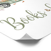 Green Truck Pumpkin Bücher und Geschenke Kinderdus Poster (Ecke)