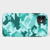 Green Turquoise Camouflage iPad 5 Fall Case-Mate iPhone Hülle (Rückseite (Horizontal))