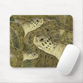 Green Turtle Mouse Pad Mousepad (Mit Mouse)