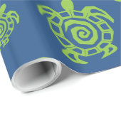Green Turtle Pattern Geschenkpapier (Rolleneckpunkt)
