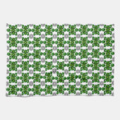 Green Turtle Pattern Geschirrtuch (Horizontal)