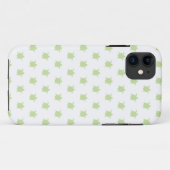 Green Turtle Pattern iPhone Case (Rückseite (Horizontal))