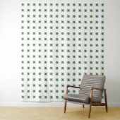 Green Turtle Pattern Wandteppich (Beispiel)