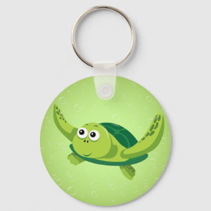 Green Turtle Schlüsselanhänger