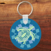 Green Turtle Schlüsselanhänger (Vorderseite)