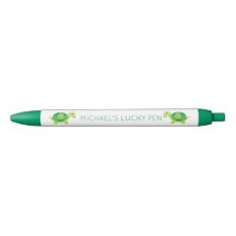 Green Turtle Viel Glück Charm Pen für Prüfungen un