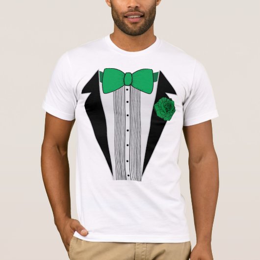 Green Tuxedo Shirt (Vorderseite)