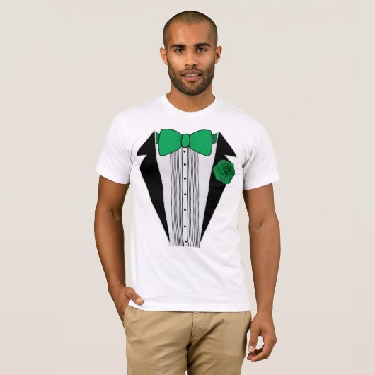 Green Tuxedo Shirt (Vorne ganz)