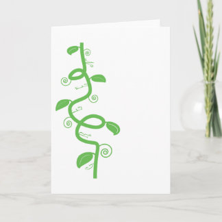 Green und Beanstalk Karte