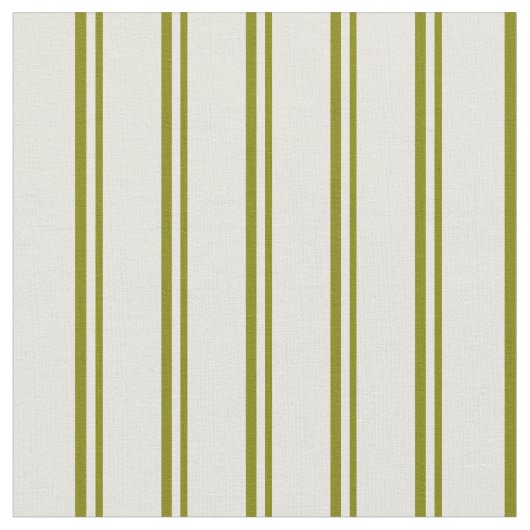 Green und Beige Lines Stoff (Nahaufnahme)