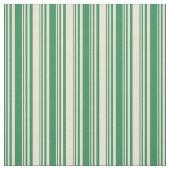 Green und Bisque Cfarbene Lines Stoff (Muster)