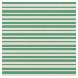 Green und Bisque Colos Muster Stoff