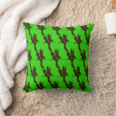 Green und Black Fairy Design Kissen (Decke)