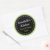 Green und Black Kitchen Stickers (Umschlag)