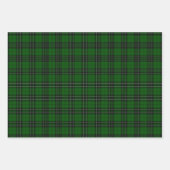 Green und Black Scottish Clan MacLean Tartan Case- Geschenkpapier Set (Vorderseite 3)