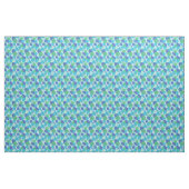 Green und Blue Bauhaus Style Stoff (Yard (91,4 cm))