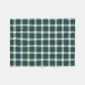 Green und Blue Kariert Clan Campbell Dress Tartan Fleecedecke (Vorderseite (Horizontal))