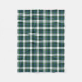 Green und Blue Kariert Clan Campbell Dress Tartan Fleecedecke (Vorderseite)