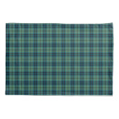 Green und Blue Kariert Keith Clan Ancient Tartan Kissenbezug (Rückseite)