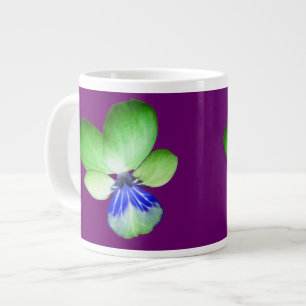 Green und Blue Pansy Tasse