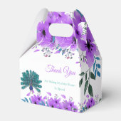 Green und Blue Peacock | LILA BLUME Geschenkschachtel (Rückseite)