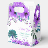 Green und Blue Peacock | LILA BLUME Geschenkschachtel (Geöffnet)