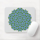 Green und Blue Penrose Rhombus Muster Mousepad (Mit Mouse)