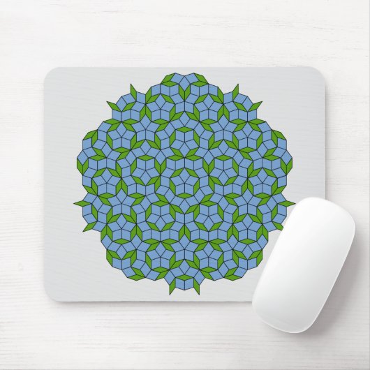 Green und Blue Penrose Rhombus Muster Mousepad (Mit Mouse)