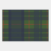 Green und Blue Red Tartan Kariert schottisch Karie Geschenkpapier Set (Vorderseite 3)