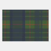 Green und Blue Red Tartan Kariert schottisch Karie Geschenkpapier Set (Vorderseite 2)
