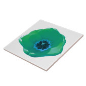 Green und Blue Tulip Tile Fliese (Seite)