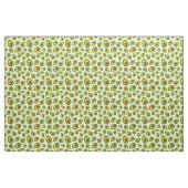 Green und Brown Avocado Fruchtscheiben Muster Stoff (Fat Quarter (45,7 x 55,9 cm))