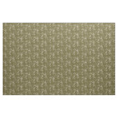 Green und Cream Mushroom  Stoff (Fat Quarter (45,7 x 55,9 cm))