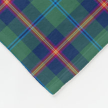 Green und Dark Blue Clan Young Tartan