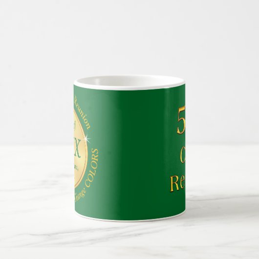 Green und Gold, 50. Klasse Wiedersehen Gift Ideas, Kaffeetasse (Mittel)
