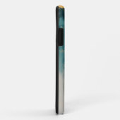 Green und Gold Abstrakt #5 Personalisiert Case-Mate iPhone Hülle (Hinten/Rechts)