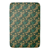Green und Gold Bath Mat Badematte (Vorderseite Vertikal)
