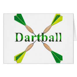 Green und Gold Dartball Darts