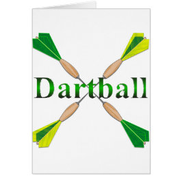 Green und Gold Dartball Darts