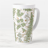 Green und Gold Fern Muster Milchtasse (Rechte Ecke)