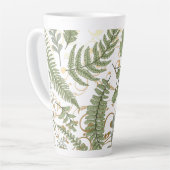 Green und Gold Fern Muster Milchtasse (Linke Ecke)