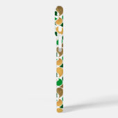 Green und Gold Glitzer Festive Pattern Fusion Case-Mate iPhone Hülle (Rückseite / Links)