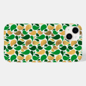 Green und Gold Glitzer Festive Pattern Fusion Case-Mate iPhone Hülle (Rückseite (Horizontal))
