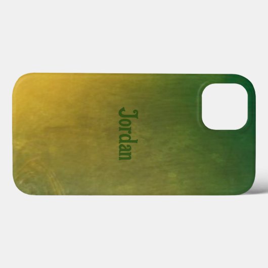 Green und Gold iPhone / iPad Gehäuse Case-Mate iPhone Hülle (Rückseite (Horizontal))