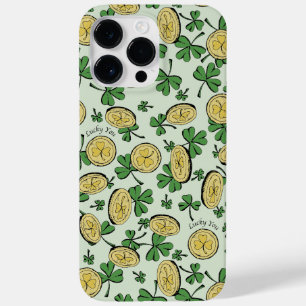 Green und Gold St Patrick's Lucky You Kleeblatt Case-Mate iPhone 14 Pro Max Hülle