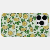 Green und Gold St Patrick's Lucky You Kleeblatt Case-Mate iPhone Hülle (Rückseite (Horizontal))