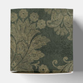 Green und Gold Vintag Damask Geschenkschachtel (Oben)