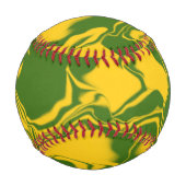 Green und Gold Waves Baseball (Rückseite)