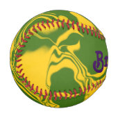 Green und Gold Waves Baseball (Vorderseite Links)